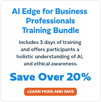 AI Edge for Business Professionals Training Bundle