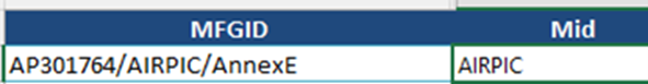 Extract Middle Portion of Data in Excel