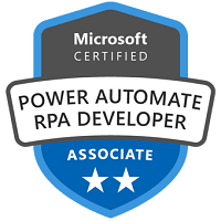 Power Automate RPA Developer Associate