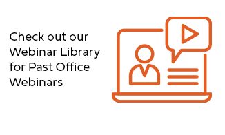 Visit our webinanr library for Office tips